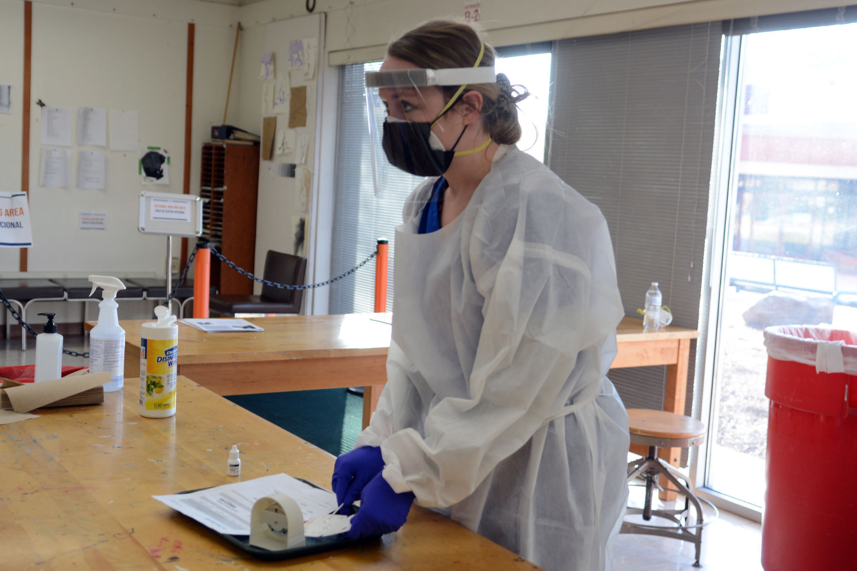 UW-Baraboo hosts COVID-19 testing Wednesday
